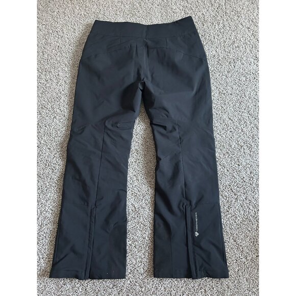 Obermeyer Womens Sz 10 Insulated Black Ski Pants Wide Leg Water-Resistant - Picture 13 of 14